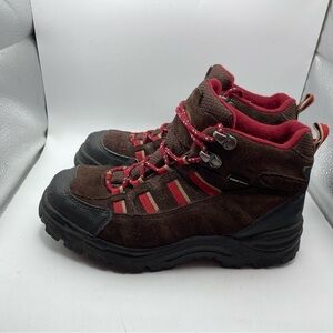 L.L Bean Goretex brown suede boots boys 4/ womens 5.5